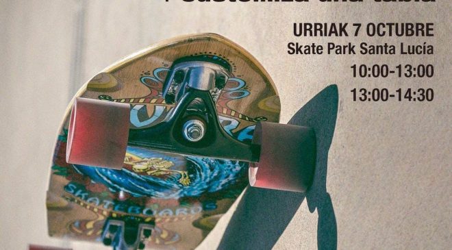 Patinatzen ikasi eta Skate trikimailuak hobetu Gasteizen